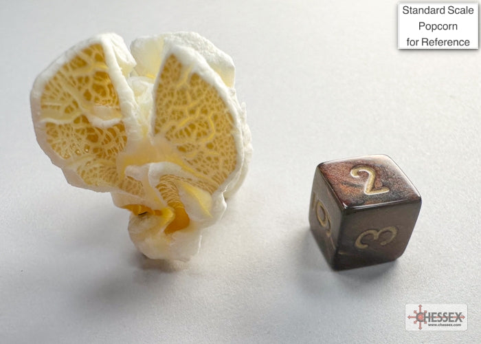 Scarab Blue Blood/gold Mini-Polyhedral 7-Die Set (Mini Poly Release 3)