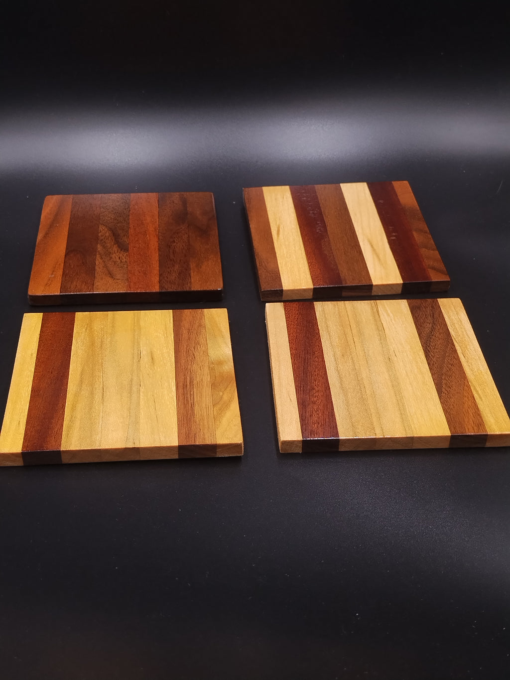 Striped Coasters