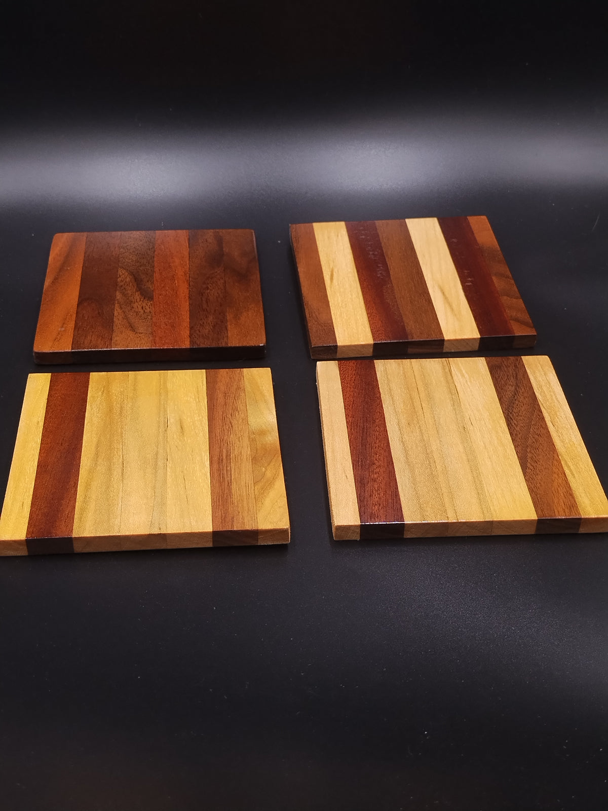 Striped Coasters