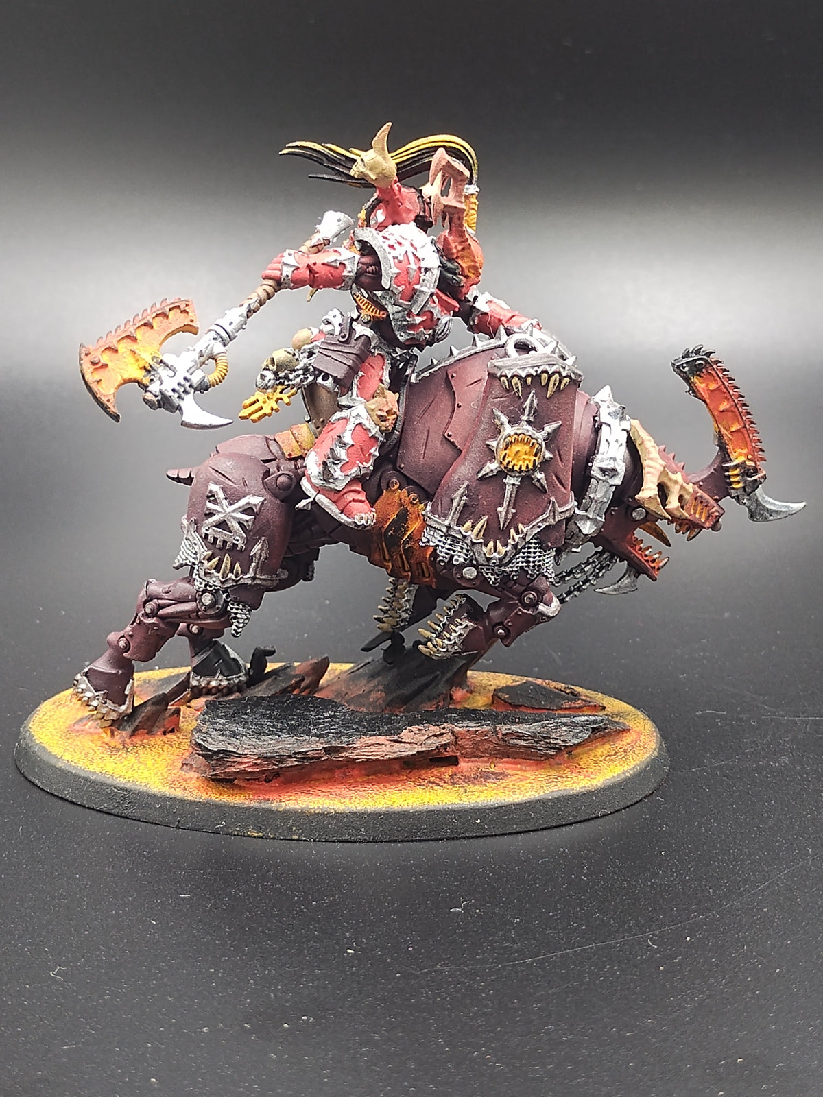Mounted Character