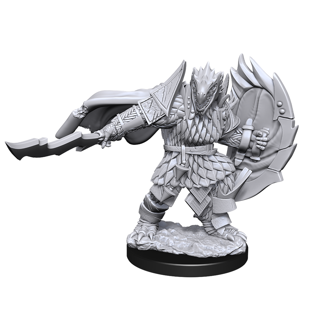 D&D: Nolzur's Marvelous Miniatures - Dragonborn Fighter Male