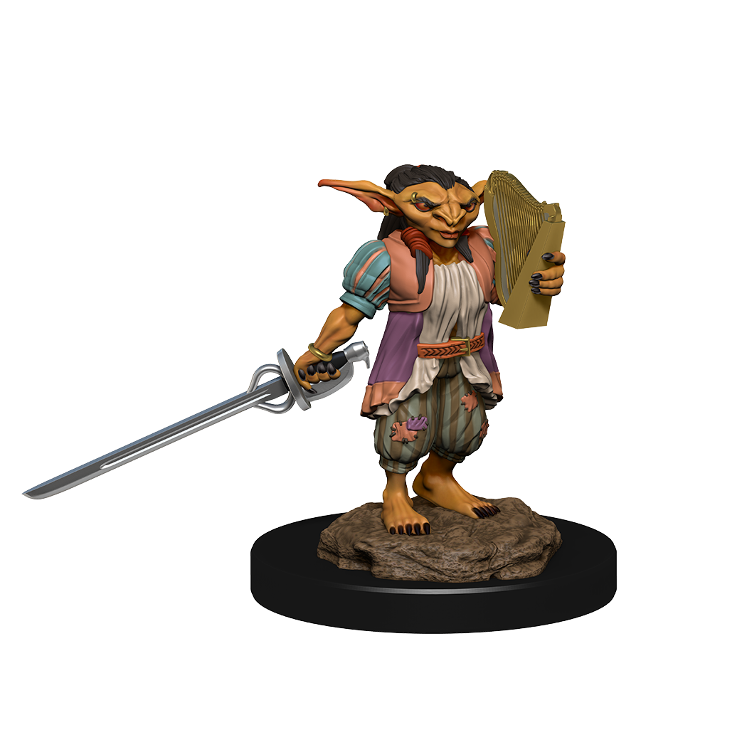 D&D: Nolzur's Marvelous Miniatures - Male Goblin Rogue & Female Goblin Bard