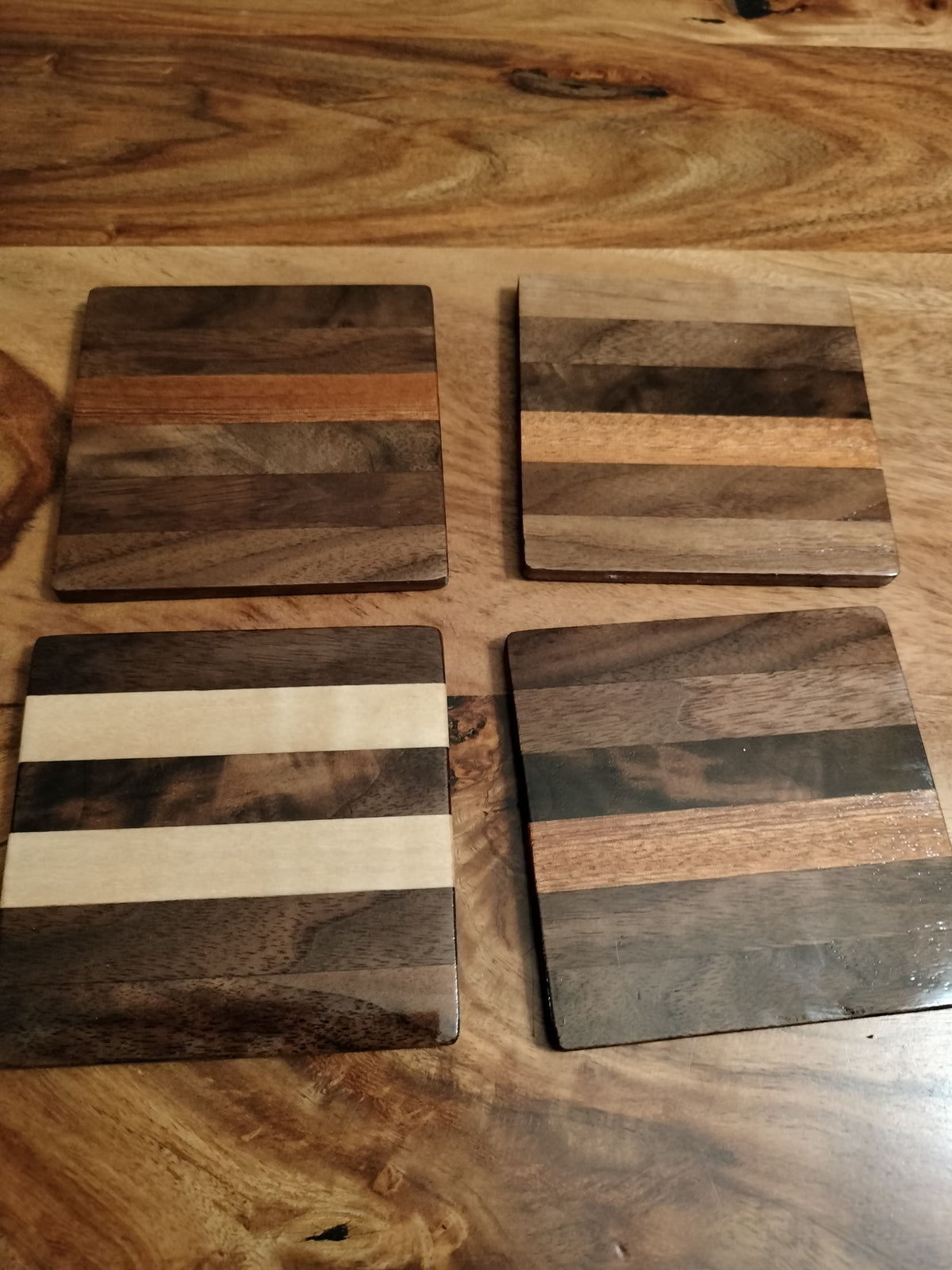 Striped Coasters