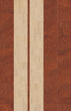 Striped Edge Grain 12x18x1 3/8"