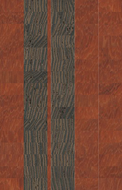 Striped Edge Grain 12x18x1 3/8"
