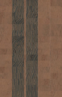 Striped Edge Grain 12x18x1 3/8"