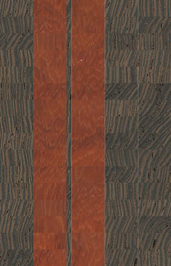 Striped Edge Grain 12x18x1 3/8"