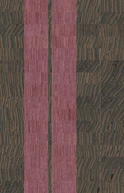 Striped Edge Grain 12x18x1 3/8"